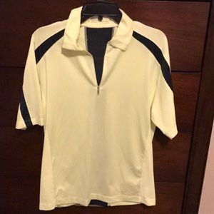 Neon yellow polo